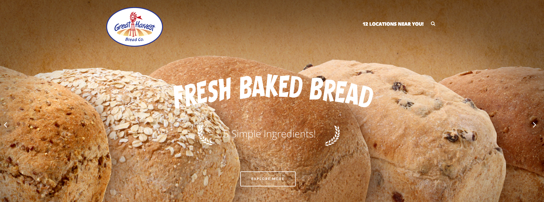 New Great Harvest Bread Co. Website! 